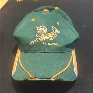 Green South Africa Rugby Cap- brought it back with me from a trip.